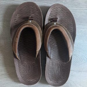 Chaco Leather Flip Flops
